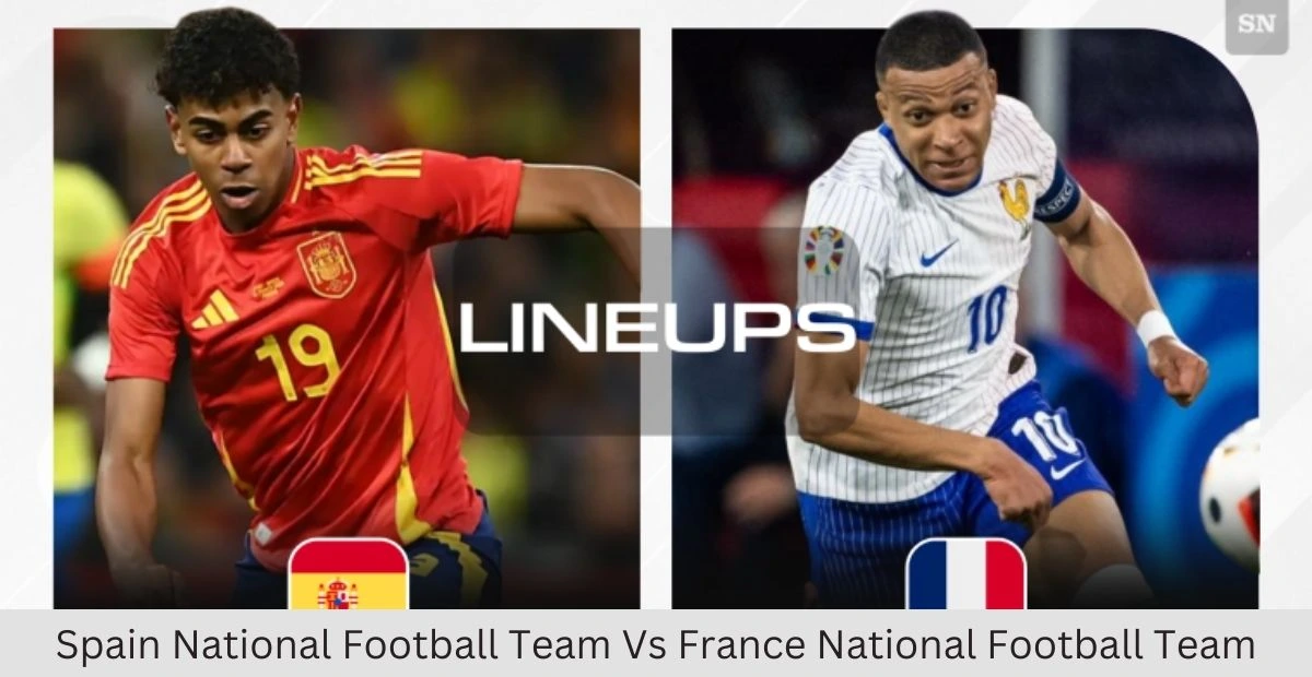 spain national football team vs france national football team lineups