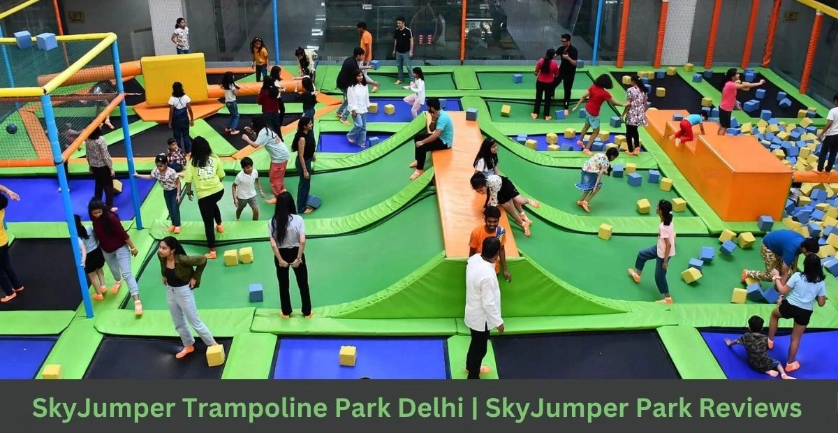 SkyJumper Trampoline Park Delhi | SkyJumper Park Reviews